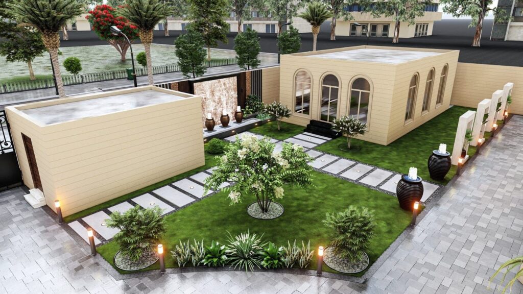 تنسيق حديقة